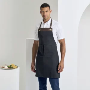 Espresso Bib Apron