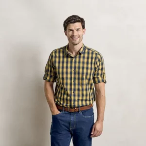 Men´s Mulligan Check Cotton Long Sleeve Shirt