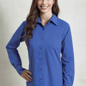 Women´s Poplin Long Sleeve Blouse
