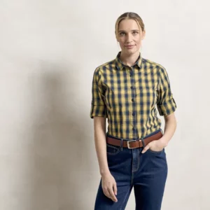 Women´s Mulligan Check Cotton Long Sleeve Shirt