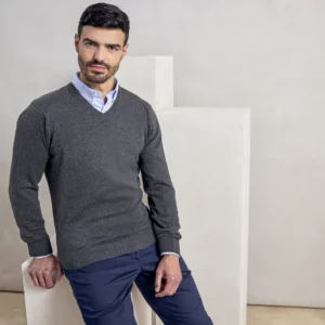 Men´s V-Neck Knitted Sweater