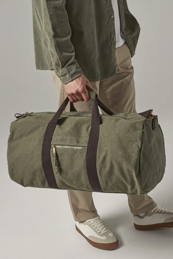 Vintage Canvas Holdall