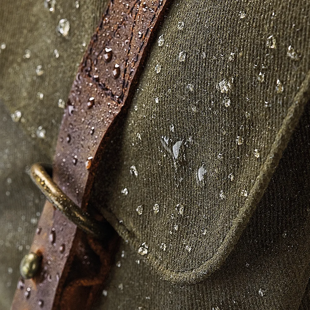 Heritage Waxed Canvas Messenger – Image 4