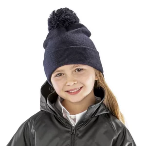 Junior Pom Pom Beanie