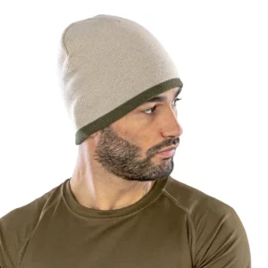 Soft Feel Cuffless Reversible Beanie
