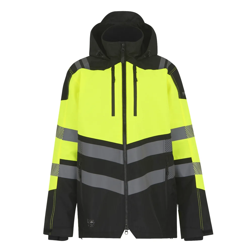 Hi-Vis X-Pro Waterproof Shell Jacket (Class 2) – Image 2