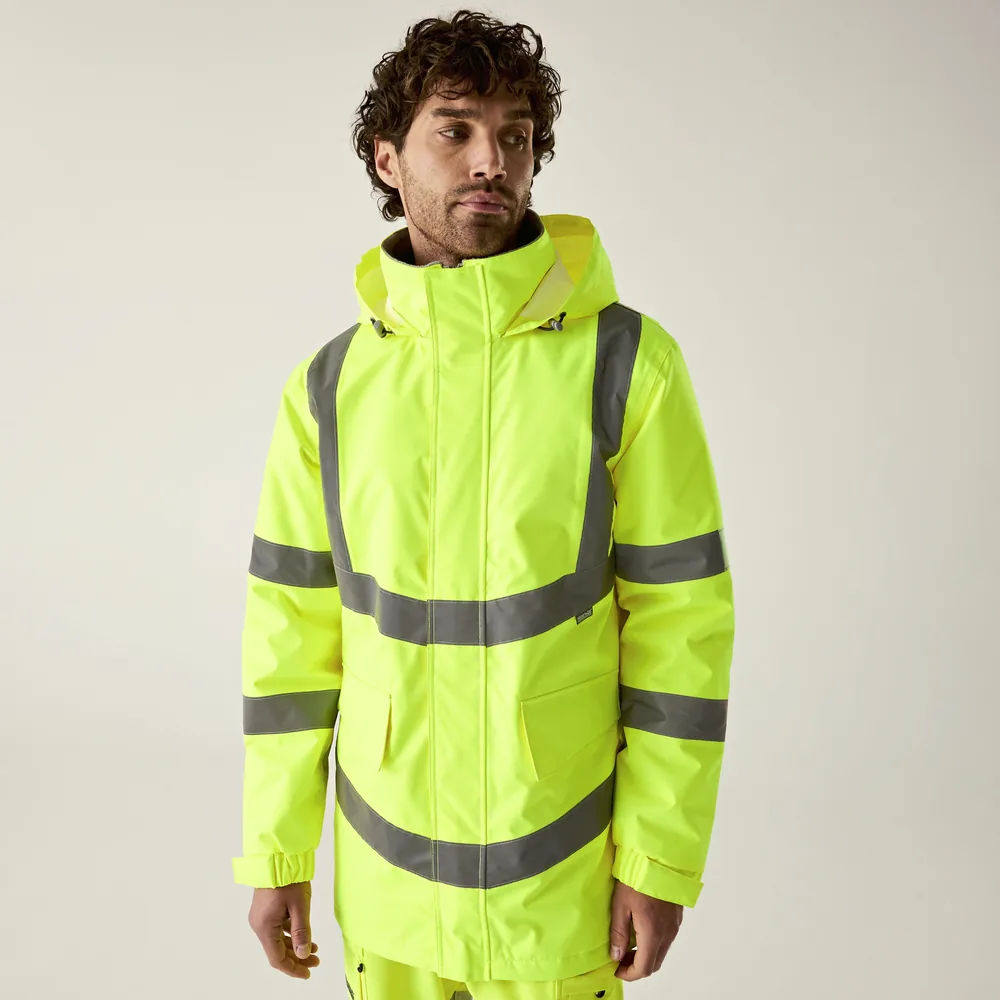 Hi-Vis Pro Contract Dover Parka Jacket