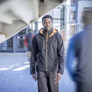 Navigate 2-Layer Hooded Softshell Jacket