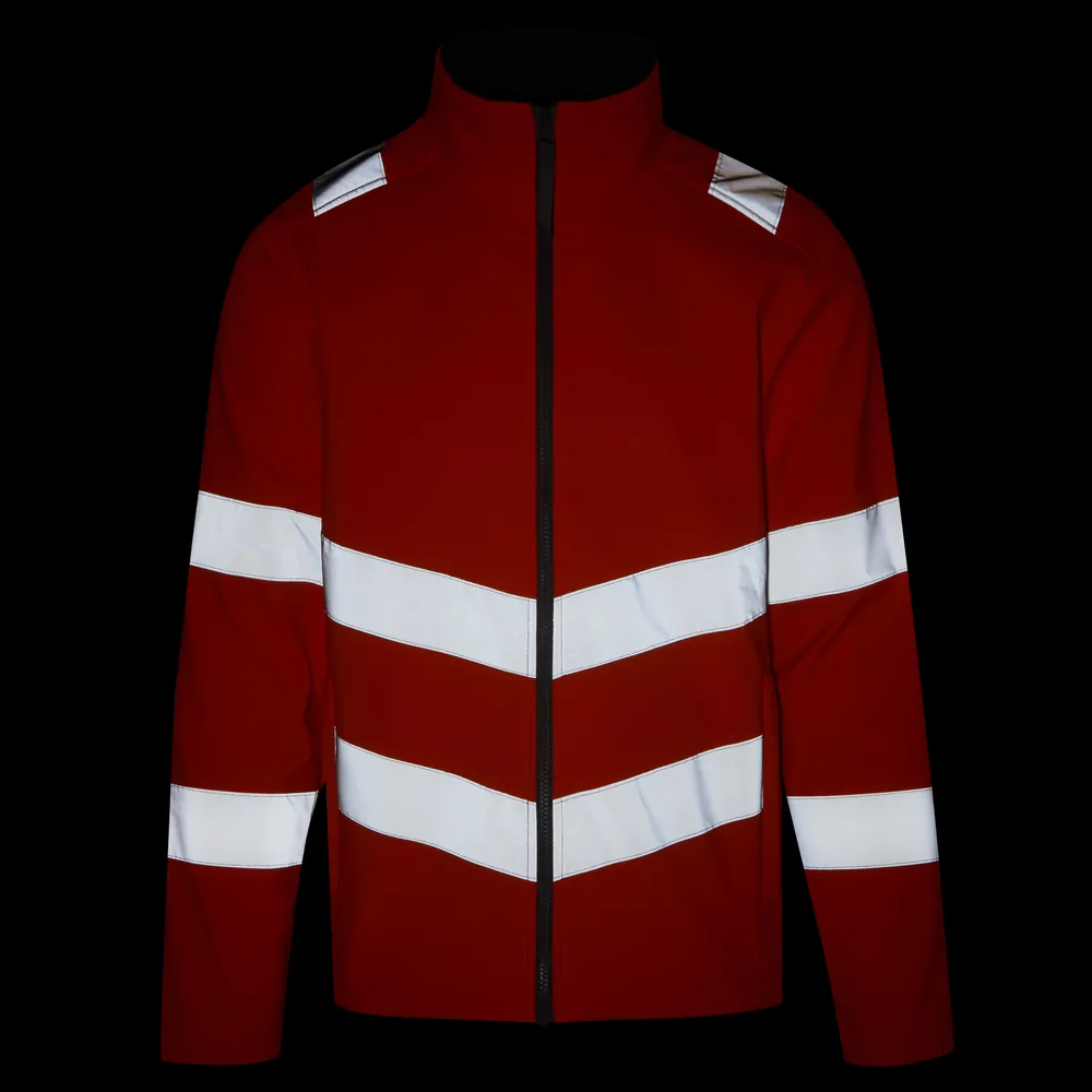 Pro Contract Hi-Vis Ablaze 2L Softshell Jacket – Image 4