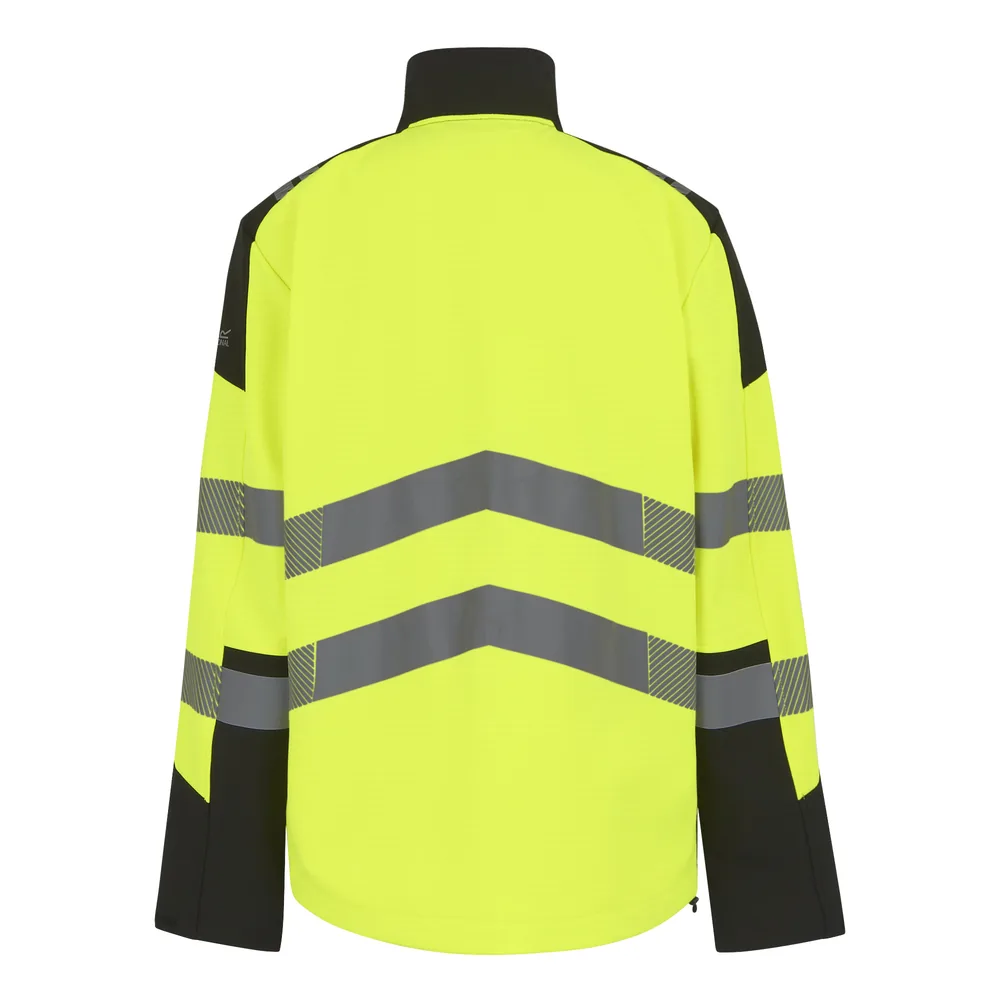 Hi-Vis X-Pro 3 Layer Softshell Jacket (Class 2) – Image 3