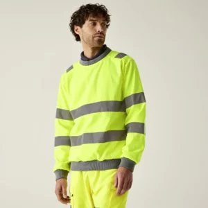 Hi-Vis Pro Contract Crew Neck Sweatshirt