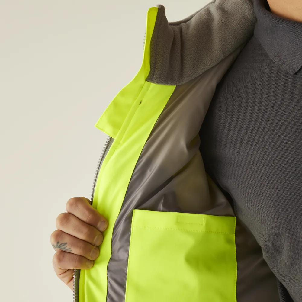 Hi-Vis 2-Tone Thermal Baffle Jacket – Image 5