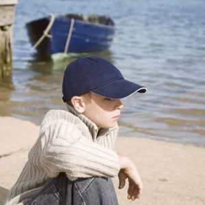 Junior Heavy Brushed Cotton Cap