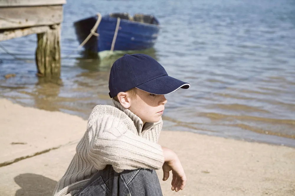 Junior Heavy Brushed Cotton Cap
