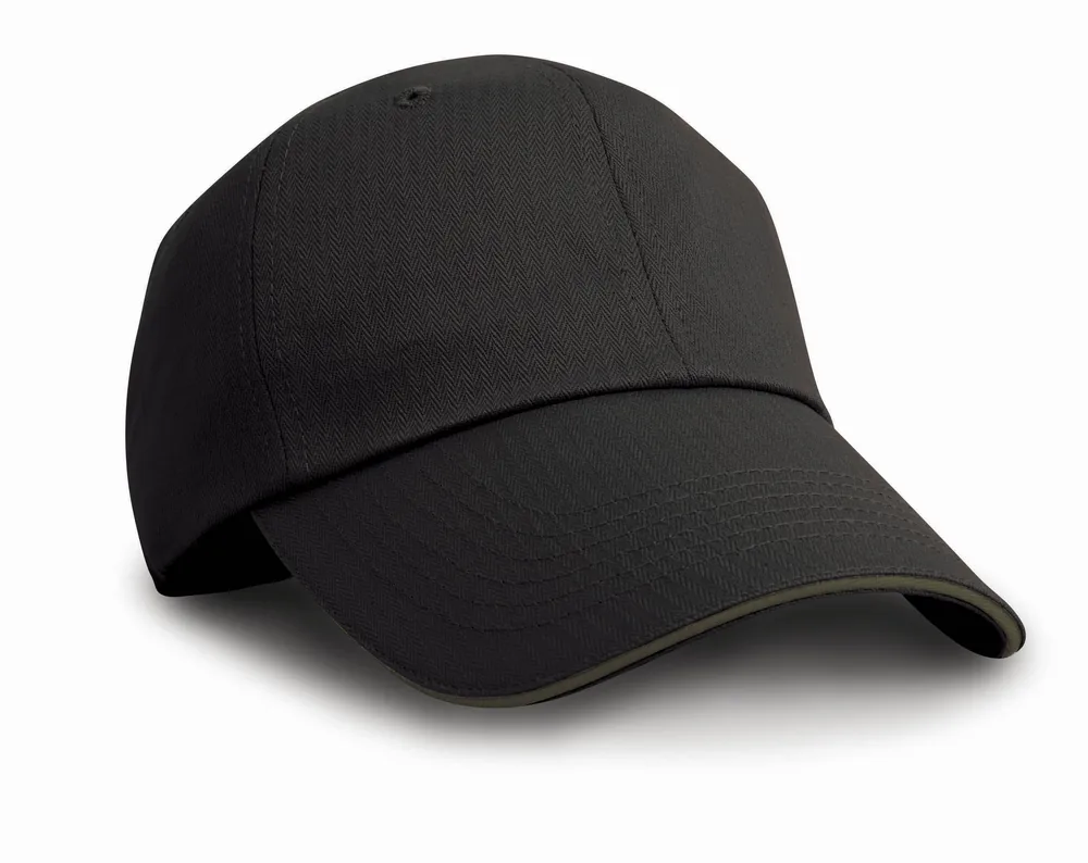 Herringbone Cap With Sandwich Peak – Image 2