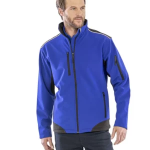 Ripstop Soft Shell Workwear Jacket With Cordura Panels