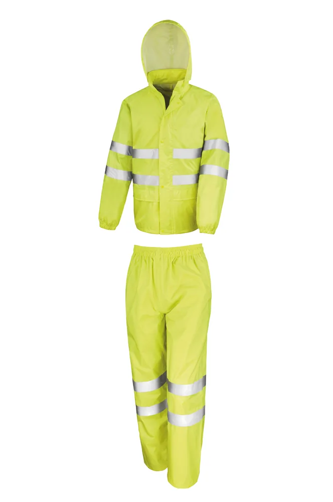 High Vis Waterproof Suit – Image 2