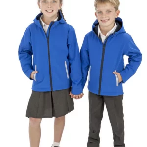 Junior TX Performance Hooded Soft Shell Jacket