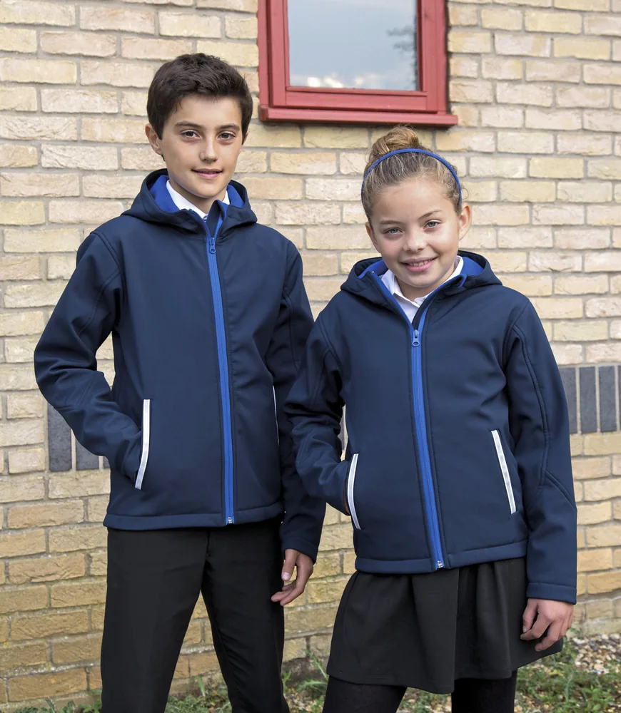 Youth TX Performance Hooded Soft Shell Jacket