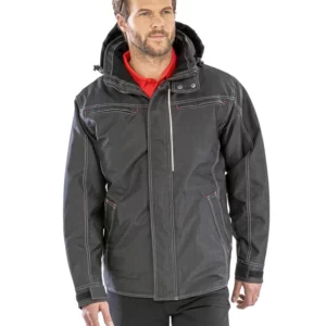 Denim Texture Rugged Jacket