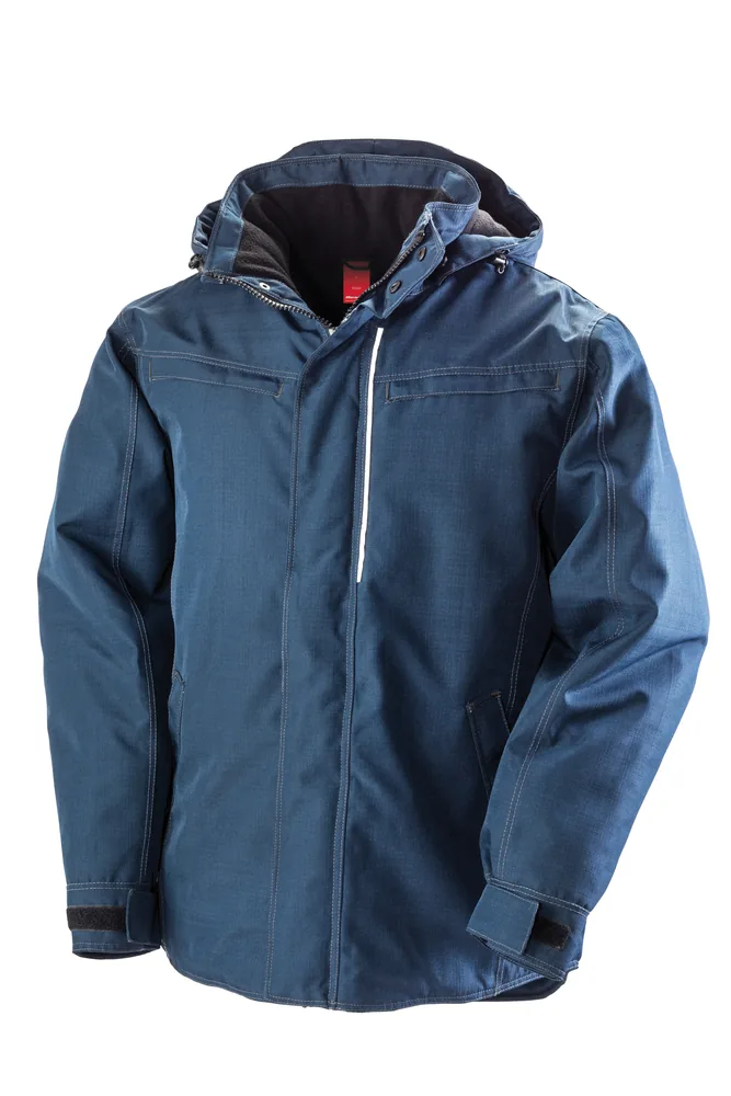 Denim Texture Rugged Jacket – Image 2