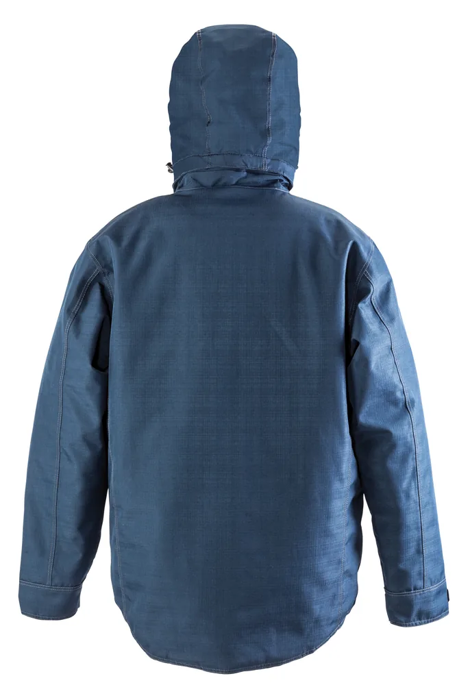 Denim Texture Rugged Jacket – Image 3