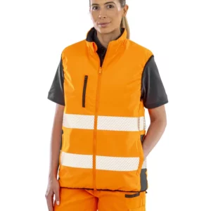 Reversible Soft Padded Safety Gilet