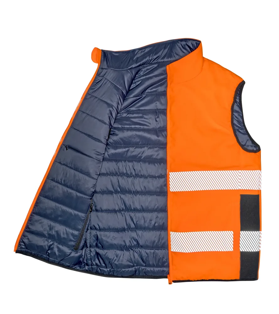 Reversible Soft Padded Safety Gilet – Image 4