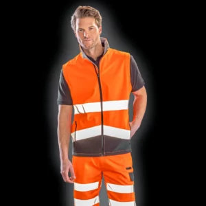 Printable Safety Softshell Gilet