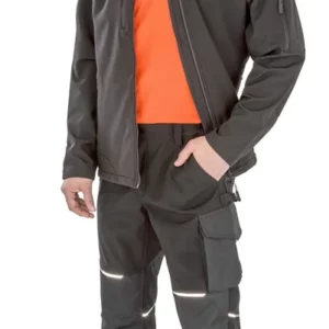 Slim Fit Soft Shell Work Trouser