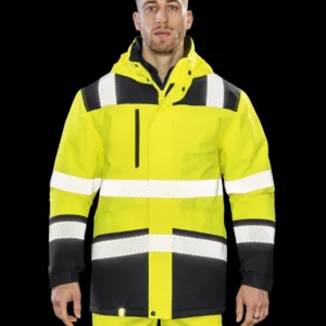 Printable Waterproof Softshell Safety Coat