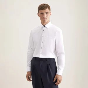 Men´s Shirt Poplin Regular Fit Long Sleeve