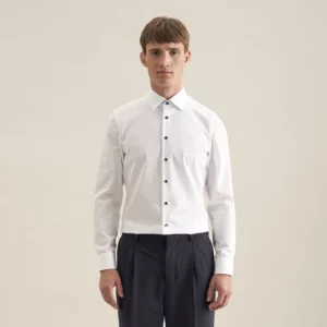 Men´s Shirt Poplin Shaped Fit Long Sleeve