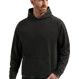 Unisex Vintage Organic Cotton Hooded Sweatshirt