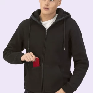 Organic Cotton Unisex Sweat Jacket