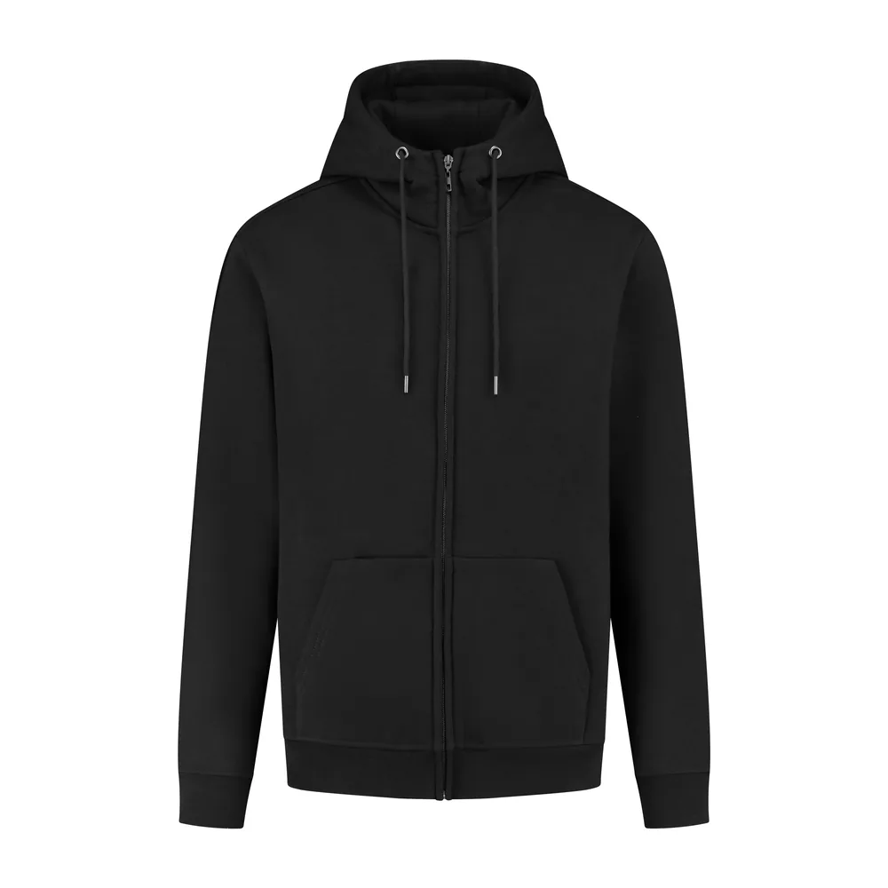 Organic Cotton Unisex Sweat Jacket – Image 2