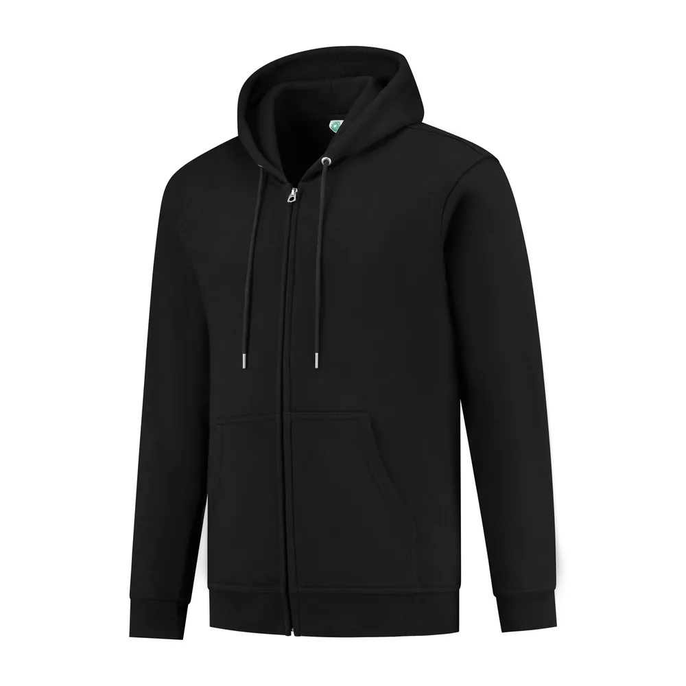 Unisex Full Zip Hooded Jacket – Image 2