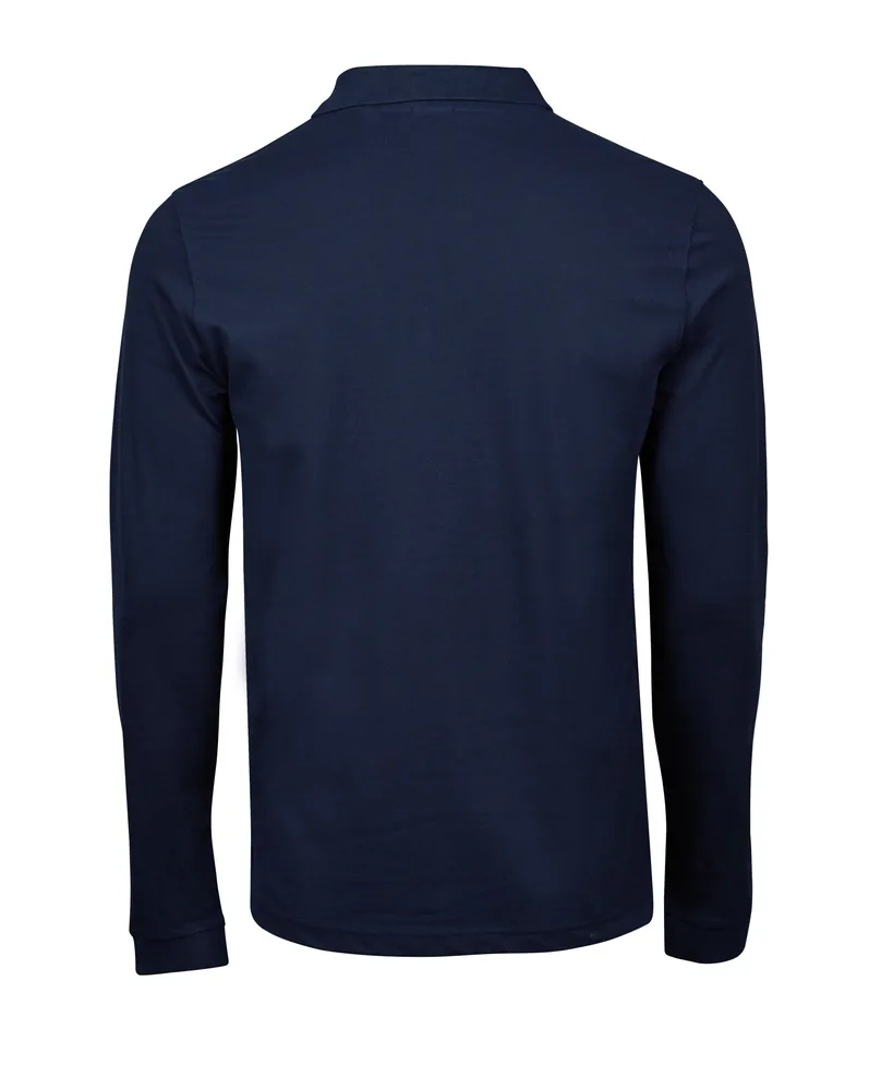 Men´s Luxury Stretch Long Sleeve Polo – Image 3