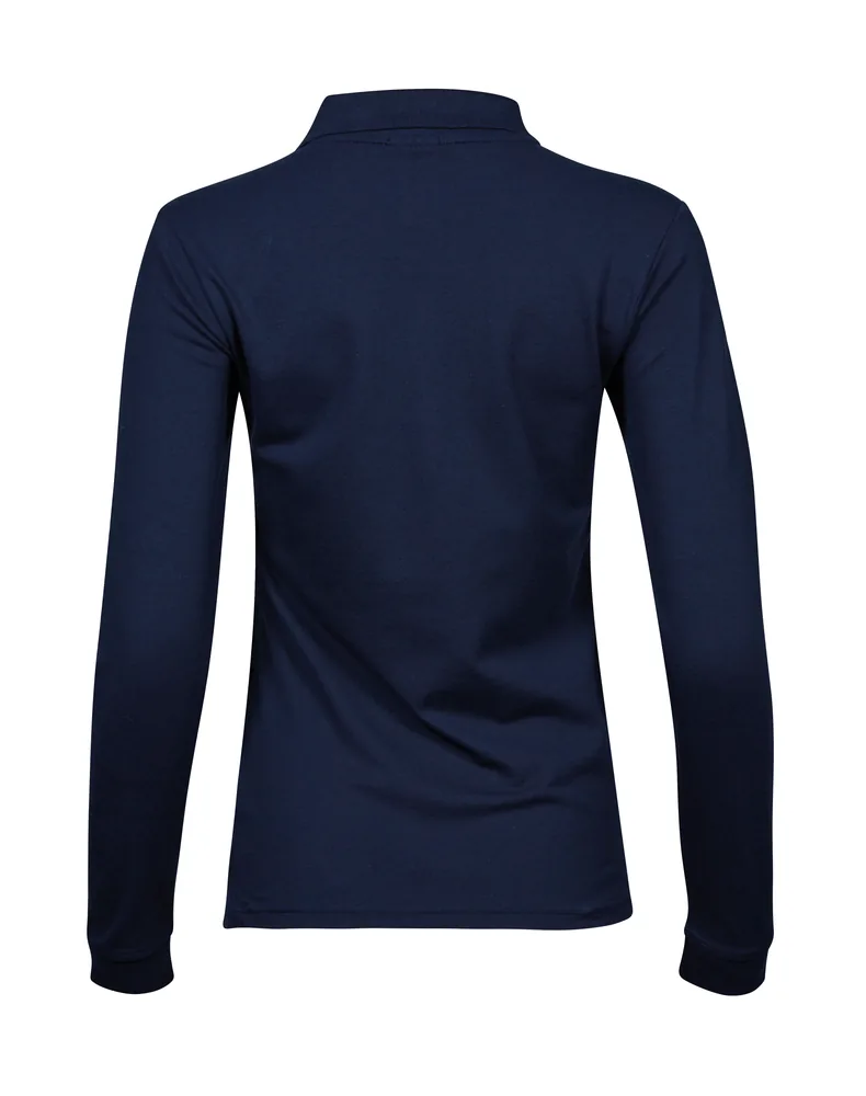 Women´s Luxury Stretch Long Sleeve Polo – Image 3