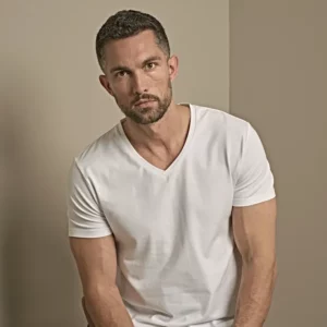 Stretch V-Neck Tee