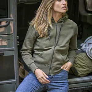 Women´s Fashion Full Zip Hood