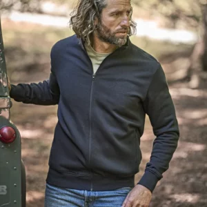 Full Zip Sweat Cardigan