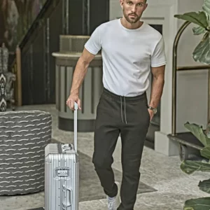 Ribbed Interlock Pants