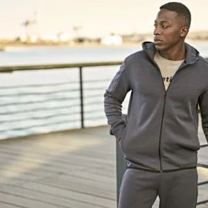 Athletic Hooded Full Zip Sweat