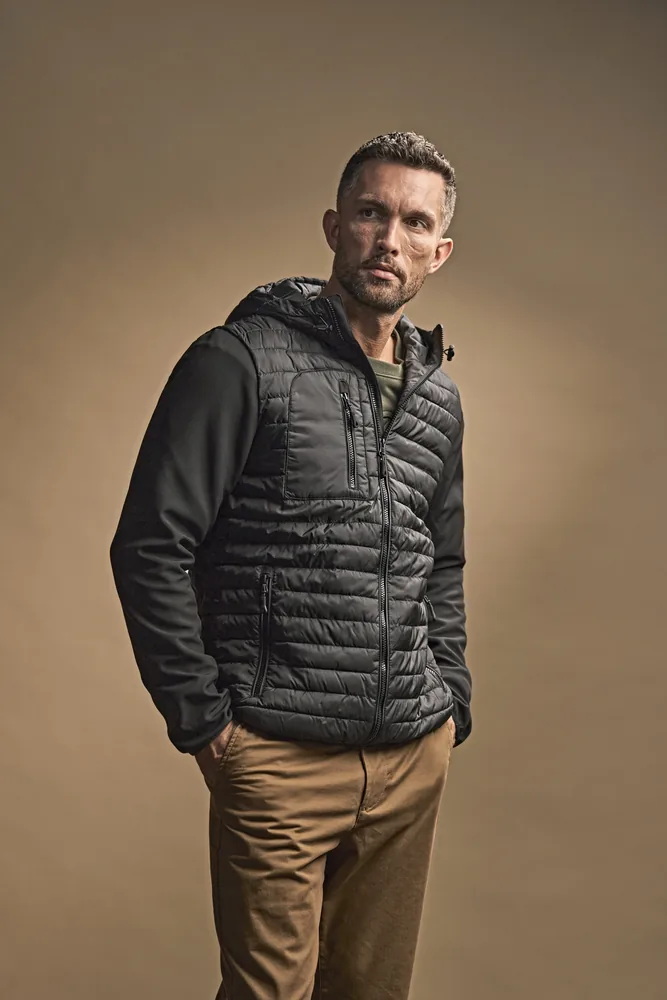 Men´s Hooded Crossover Jacket