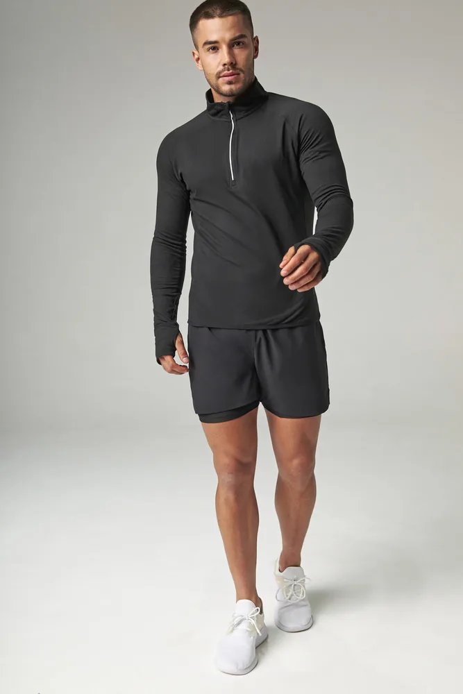 Men's Double Layer Sports Short