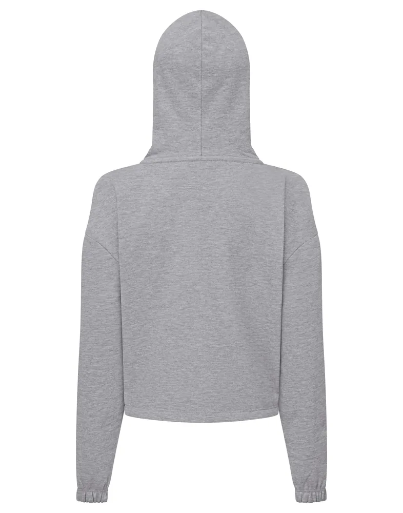 Kids Recycled Cropped Oversize Full-Zip Hoodie – Image 3
