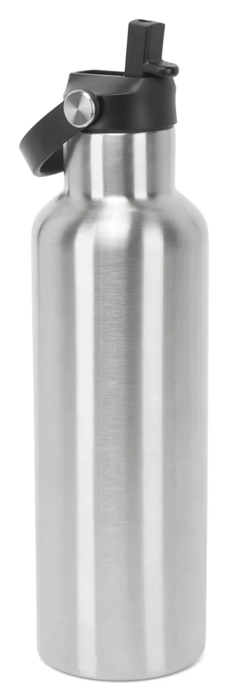 Vacuum Sports Water Bottle with Flip Up Straw – Image 2