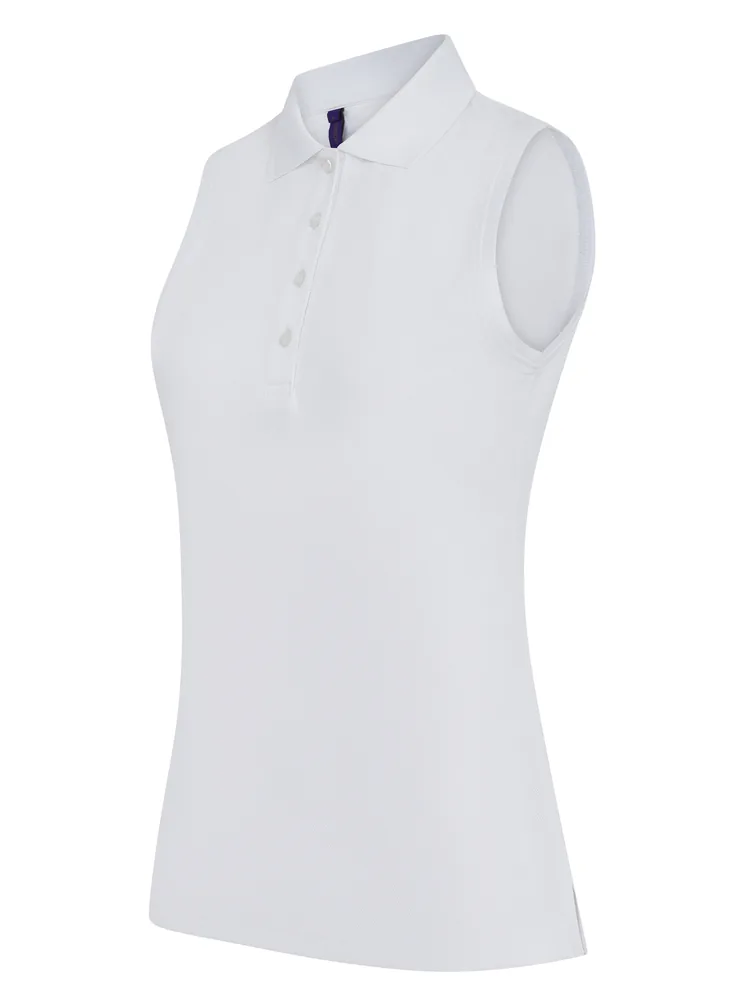 Ladies´ Sleeveless Coolplus® Polo Shirt – Image 4