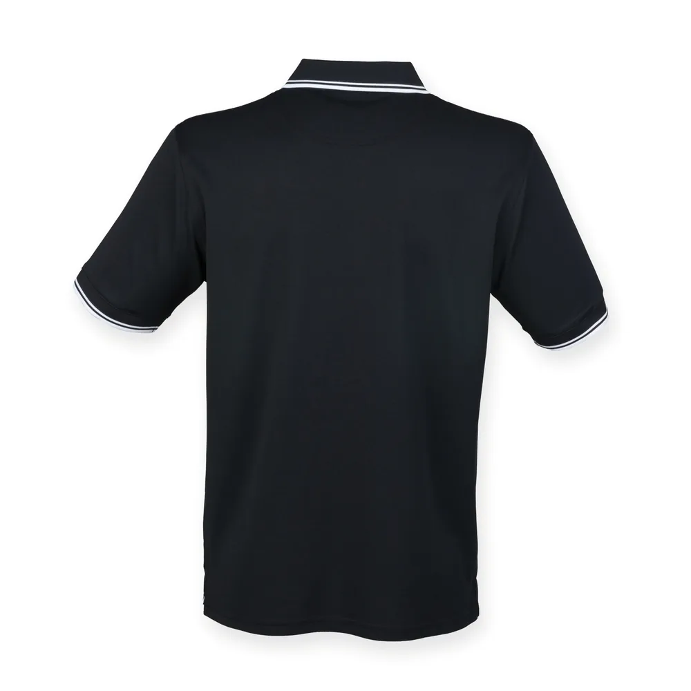 Men´s Coolplus® Short Sleeved Tipped Polo Shirt – Image 3